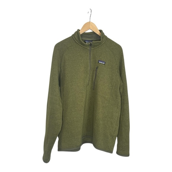 Patagonia Other - Patagonia Men's Quarter Zip Green Sweater M